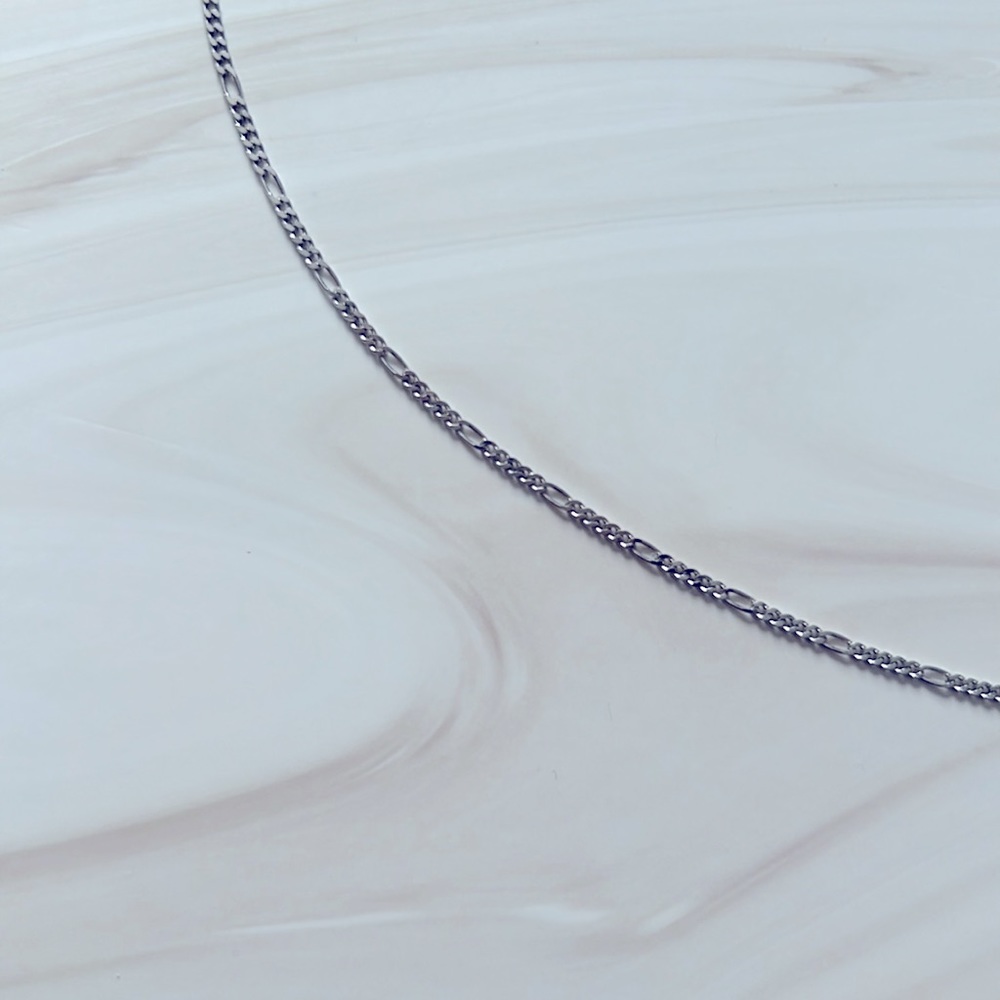 Sterling silver chain necklace - Picture 2 of 4